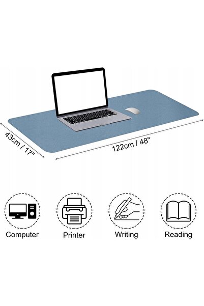 NO BRAND Mouse pad mare 120x43 XXL pentru birou de gaming, imitație de piele