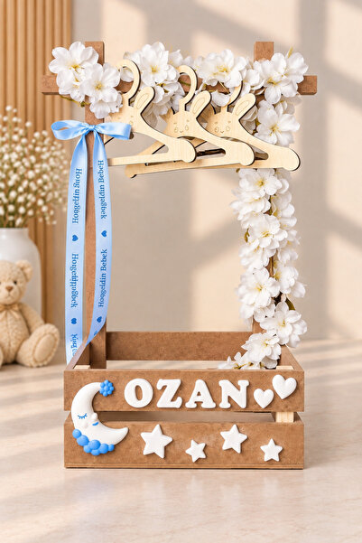 Kişiye Özel İsimli Bebek Hediyelik | Bebek Hediye Sepeti | Teyze Sepeti | Hala Sepeti | Babyshower Hediyesi | Kırk Uçurma Sepeti | Kırk Uçurma Sepeti