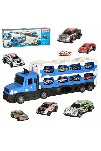 ARTEMİSPAK Camion transportator de mașini, pliabil, XXL, circuit de curse + 1...