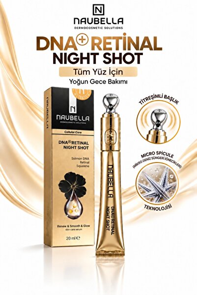 NAUBELLA Dna Retinal Night Shot PDRN İçeren Cildi Gençleştirmeye Yardımcı