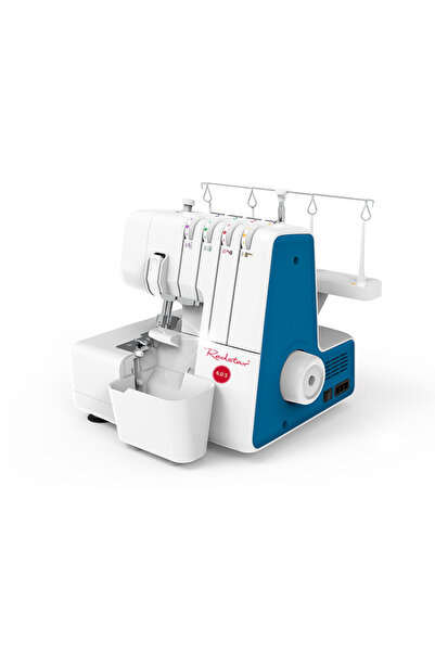redstar Mașină de cusut overlock rotativă cu 4, 3 sau 2 fire 4.0S, cu ghidaj ...