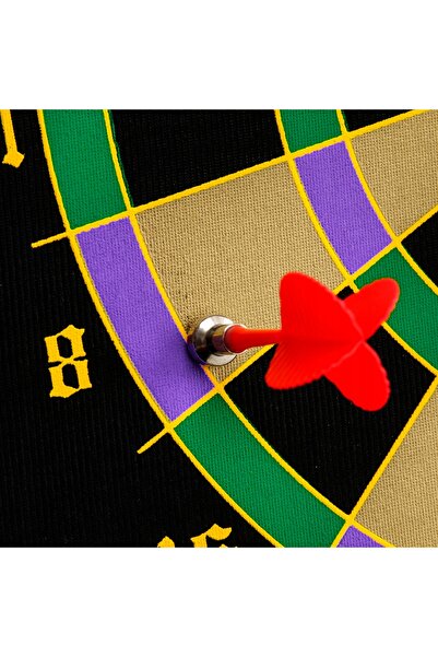 Meteor Țintă magnetică de darts, dublă față, rulabilă