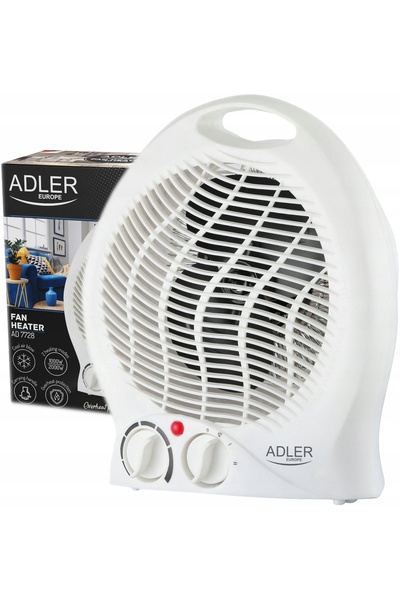 adler Aerotermă cu ventilator și turbină eoliană 2 în 1 2000W AD7728