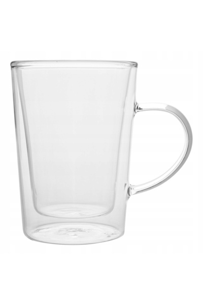 FLORINA Pahare termice din malachit 340ml 6 bucăți Pereți dubli, fund