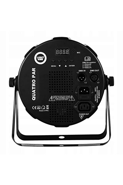 LIGHT4ME Reflector Lampă LED Proiector Disco Colorfon PAR 18x10W RGBW