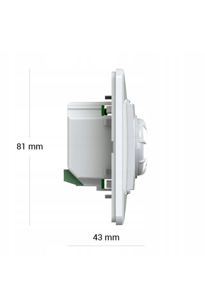 Terneo Termostat inteligent de temperatură rtp alb