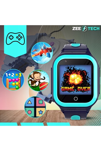 ZeeTech SMARTWATCH PENTRU COPII CEAS GPS APELURI WHATSAPP WIFI 4G CAMERĂ FOTO...