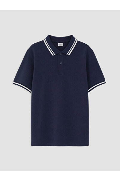 LC Waikiki Men's T-Shirt with a Turn-Down Roba Collar for Style Enthusiasts f...