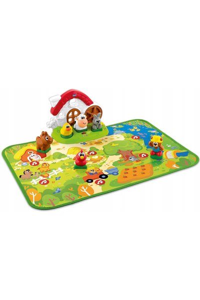 Chicco covoraș interactiv FARMA PL/EN 0001076900013 animale