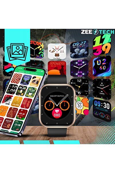 ZeeTech Ceas inteligent Ceas de damă Apeluri Limba poloneză Sport SMS Monitor...
