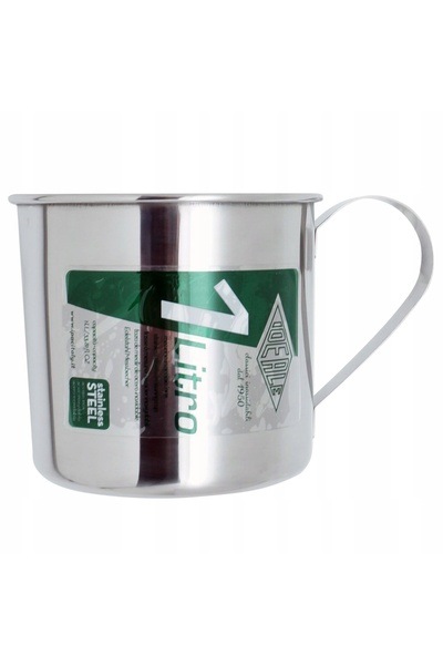 NO BRAND Cana de măsurare 1l din oțel inoxidabil, cu cană gradată, IDEALE, cu...
