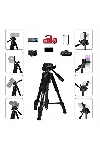 DNA Trepied înalt pentru fotografie și video, 180 CM, pentru cameră foto și t...