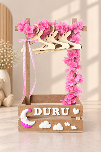 Kişiye Özel İsimli Bebek Hediyelik | Bebek Hediye Sepeti | Teyze Sepeti | Hala Sepeti | Babyshower Hediyesi | Kırk Uçurma Sepeti | Kırk Uçurma Sepeti
