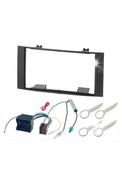 VW Kit cadru adaptor ISO suport radio T5 Multivan Caravelle 2003-2010