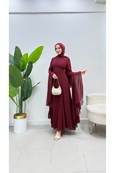 berfim butik Almira Şifon Tesettür Abiye