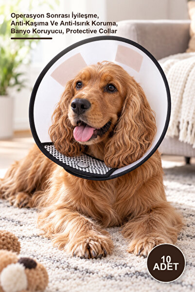 Yenilig 10 Pieces Adjustable Protective Collar – Post-Operation Recovery, Ant...
