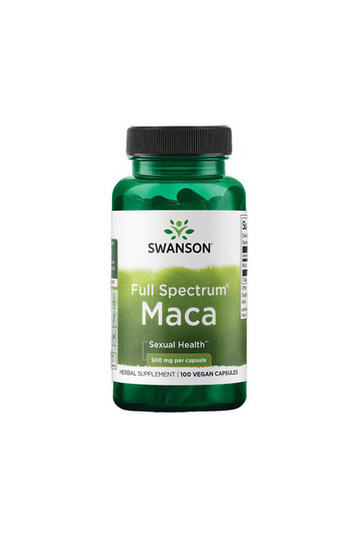 SWANSON Full Spectrum MACA 500mg 100 Capsules