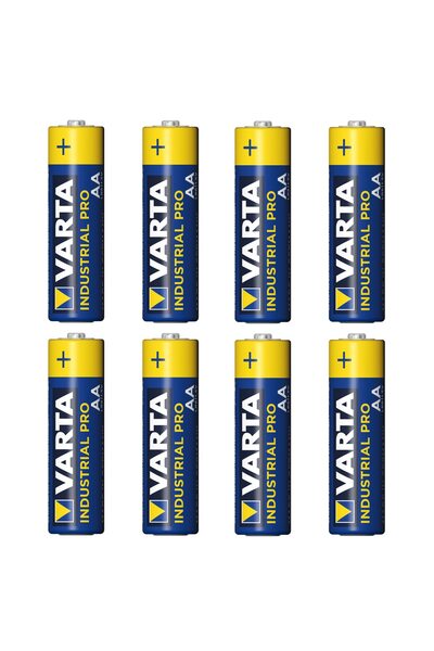 Varta Baterii AA LR6 R-06 1.5V, 8 bucăți, industriale, alcaline, pentru uz pr...
