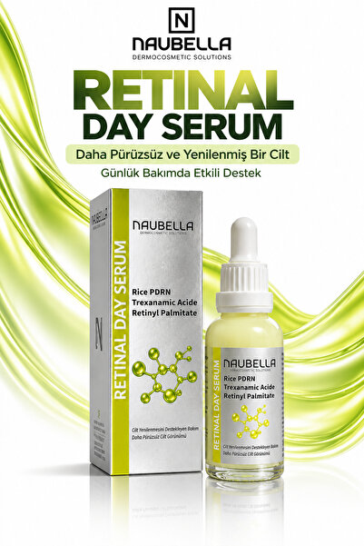 Retinal Day Serum PDRN İçeriği İle Günlük Bakımda Pürüzsüz ve Yenilenmiş Bir Cilt