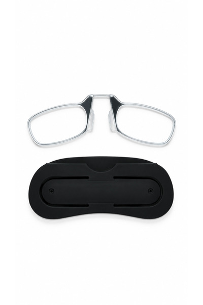vosistore Burun Üstü Okuma Gözlüğü(1.0) Pince-Nez Glasses Köşegen Model Siyah...