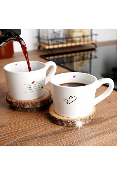 ARTEMİSPAK 2x Căni mici, set de căni pentru cafea, ceai și infuzii de plante