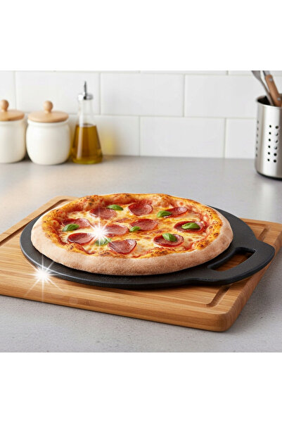 ARTEMİSPAK Tigaie din fontă, placă pentru tortilla și clătite, piatră pentru ...