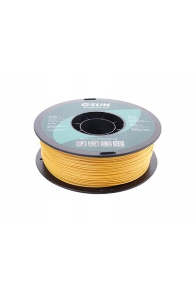 eSun Filament PLA+ culoare auriu 1.75mm 1kg bobină de hârtie