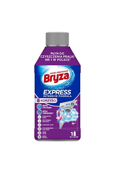 Bryza EXPRESS detergent lichid de curățare pentru mașini de spălat 250 ml x3