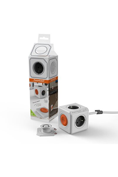 Allocacoc PowerCube Prelungitor cu telecomandă, cu un singur priză