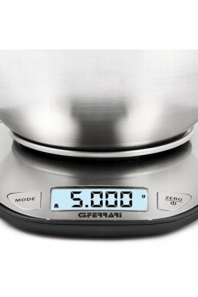 G3ferrari Cântar de patiserie de 1KG - 5KG cu bol de 1.8L, temporizator elect...