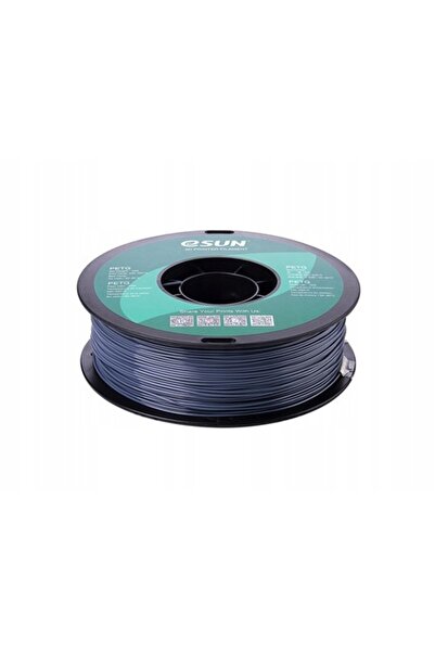 eSun Filament PETG gri solid pe rolă de hârtie 1.75mm