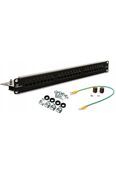 GETFORT PATCH PANEL UTP CAT.5E 24 PORTURI PGF-5EUTP24-B5