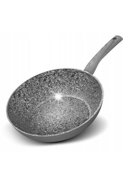 LAMART Tigaie wok, diametru 28cm, FLINT LT1191, aluminiu, fără PFOA
