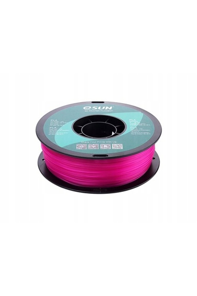 eSun Filament PLA purpuriu sticlăos 1.75mm 1kg bobină de hârtie