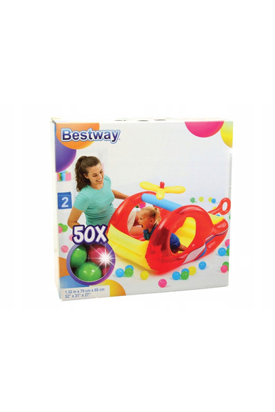 BESTWAY 50w1 MATERAC KOJEC CU BILE, BILE DE ELCOPTER PENTRU EVENIMENTE DE UN AN