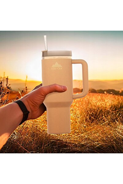 1001DİZAYN Mont-Clair TUMBLER Cană termică de 1,2 L cu gura de băut, fără BPA