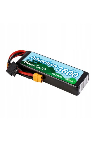 TATTU Gens ace G-Tech 3600mAh 14.8V 60C 4S1P Baterie LiPo pentru mașină RC