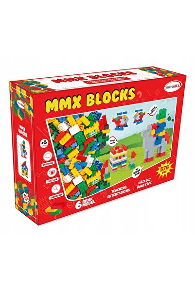 COİLTEK SET DE CUBURI DE CONSTRUCȚIE 576 ELEMENTE ELEMENTE PENTRU COPII ÎN CU...