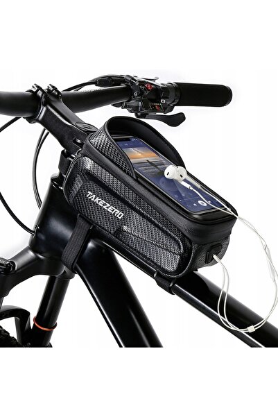 Koanni GEANTĂ DE BICICLETĂ IMPERMEABILĂ CU SUPORT PENTRU TELEFON