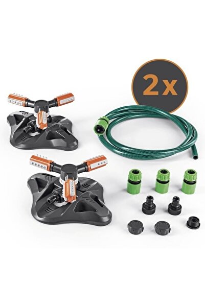 EASYmaxx Aspersor de grădină rotativ la 360 de grade °   Mașină de tuns iarba...