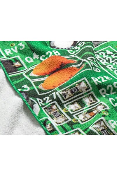 Gadget Master Prosop de baie din microfibră, placă de bază, cadou pentru info...