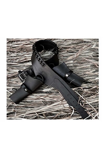 1001DİZAYN revolver piele toc western din piele Hulara piele integrală cal. .22
