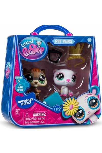 Hasbro LITTLEST PET SHOP Set de figurine Opposites Attract Seria 5 G7