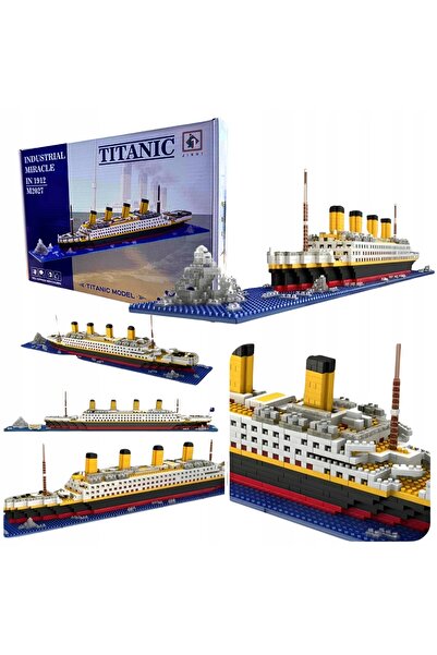 NO BRAND TITANIC – BLOCURI DE ASAMBLARE PENTRU CONSTRUIREA UNUI MODEL DE NAVĂ...