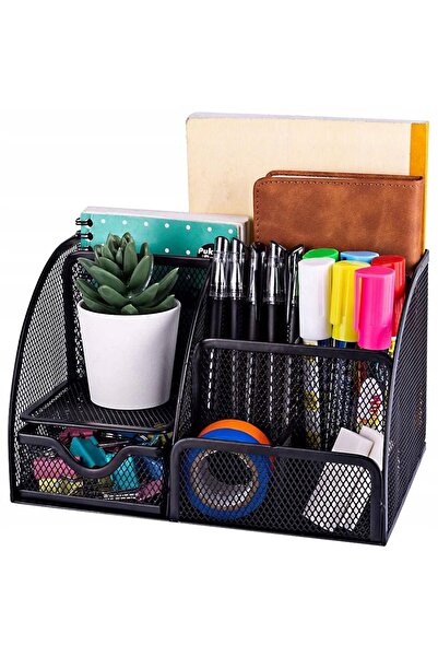 Maaleo Organizator de birou - 6 compartimente - Negru