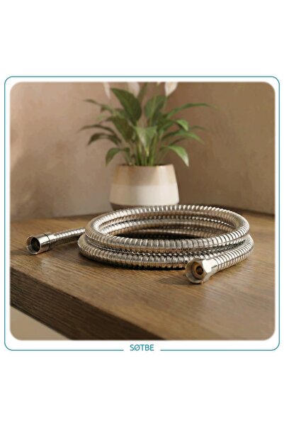 SOTBE Furtun de duș cromat pentru pară de duș 1,5 m 150 LARK-SOHO-248373