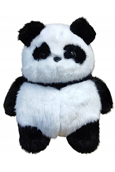 ELEFUN Jucărie de pluș PANDA de 30cm, animal moale umplut, cu ochi mari, păpu...