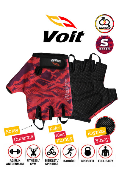 Voit Fİtness Kardiyo Ağırlık Body Dambıl Halter Bisiklet Sporcu Antrenman Eld...
