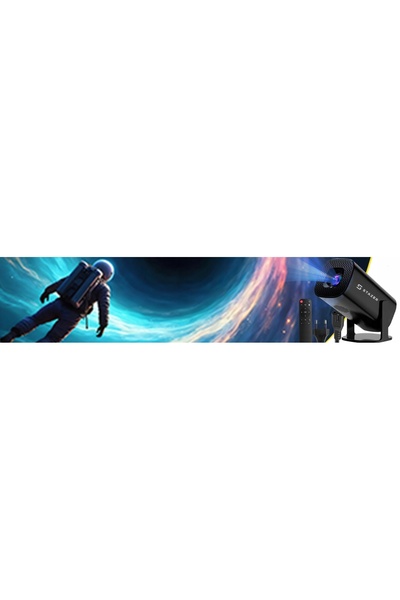 stazer Proiector Versiunea 2025, Inteligent, Portabil, Full HD, Android, WIFI...