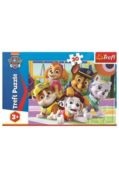 Trefl Puzzle 30 piese PSI PATROL Întotdeauna la timp pentru copii
